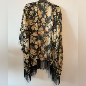 NWT ALDO Floral Wrap / Cover Up